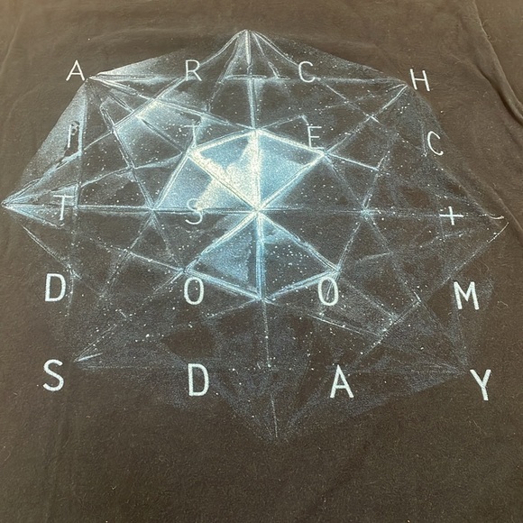 Metal Band Architects “Doomsday” 2018 North American Tour Concert Shirt - Large - Picture 2 of 8